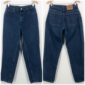Levi’s VTG Y2K 550 Jean Relaxed Fit Tapered Leg Waist 28 (Tag 10 MIS S) Blue
